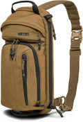 VIKTOS Upscale3 Tactical Slingbag | Durable Water-Resistant Bag with Ambidextrous Shoulder Strap for Concealed Carry &amp EDC Coyote