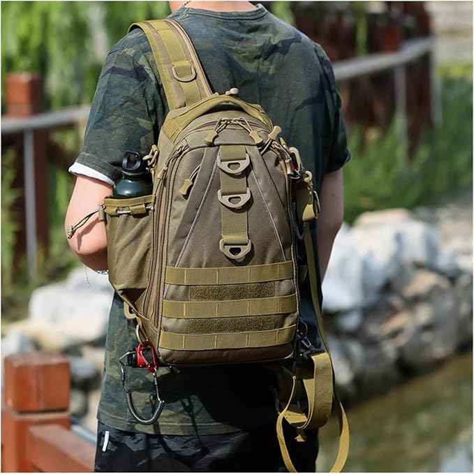 Tactical Backpack for Men Multifunctional Waist Chest Bag Sport Travel Bags Backpack for Men(2)