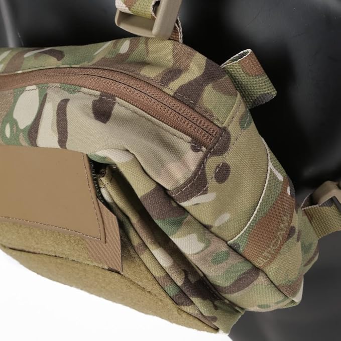 PAZAGUILA Action Chest BagUtility Chest Pack H-harness Bag Laser Molle Cutting and Elastic Magazine Inner Pouch Design