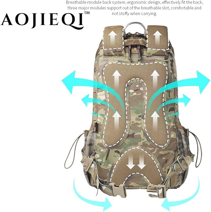 Emersongear Multi-Function Medical Backpack Tactical 30L Shoulder Bag (Multicolor)