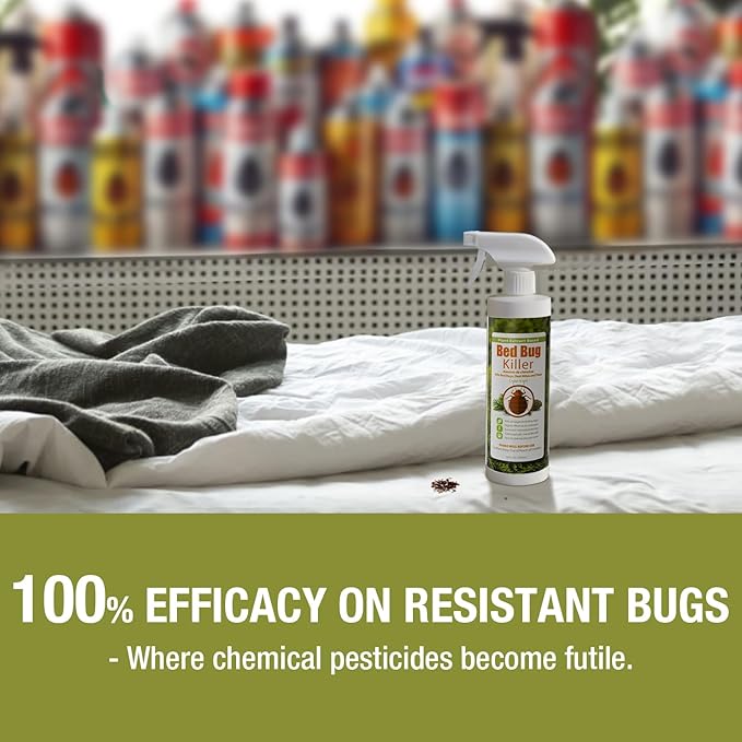 EcoVenger Bed Bug Killer Bundle – 2×1 Gallon + 1 Remote Sprayer 100% Kill on Contact Kills Eggs &amp Resistant Strains 14-Day Residual Protection Non-Toxic Child &amp Pet Friendly