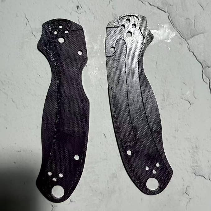 1 Pair Custom G10 Scales Handle Replacement Fits for C223 Para3(Purple)