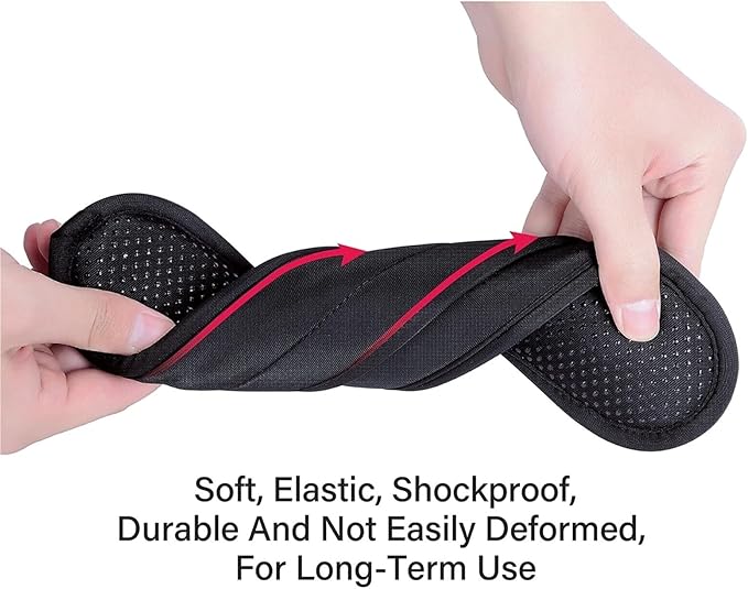 Backpack Strap Pads 2 Pack Non-Slip Universal Shoulder Pads Thick Backpack Strap Pads for Shoulder Bags Guitar Straps Computer Bags