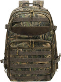 Tactical Hunting Back pack for MenMilitary Molle BackpackAssault Pack37L EDC Hiking &amp Motorcycle Backpack (Aquatic Camouflage)