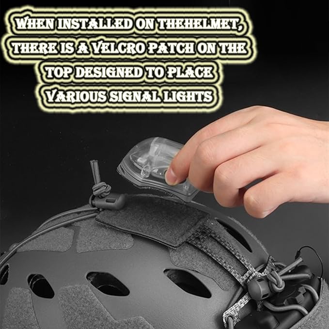 Tactical Helmet NVG Battery Pouch T-Shaped Battery Storage Holder Pack with Hook and Loop Counterweight Bag