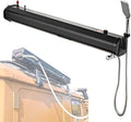 Sun-Heated Portable Shower for Camping - 18L/20L/30L Aluminum Roof Rack Water Tank with Shower Head - No Pump/Power Needed for Outdoor Beach Surf Pet &amp Car Washing4.8Gal/18L