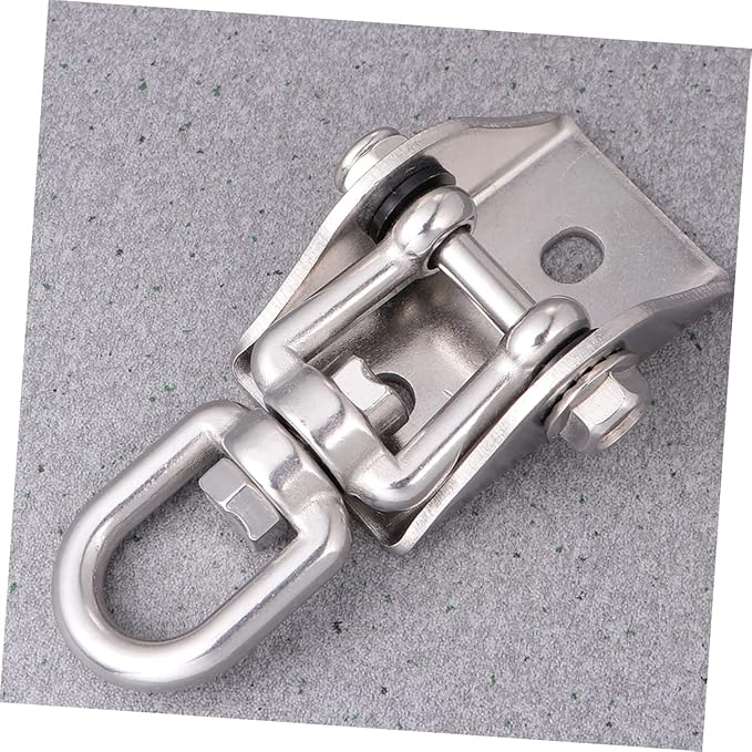 BESPORTBLE Swing Fixed Hook Stainless Steel Ceiling and Wall Mounting Swing Chair Hook Rotating Fixing Wear-Resistant Seal