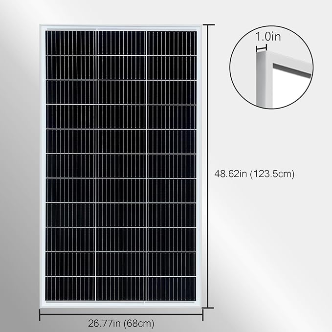 300 Watt 12Volt /24Volt Solar Panel Kit 2X150W Monocrystalline Module 30A Charge Controller for RV Boats Trailer CamperOff-Grid System (300W Solar kit)