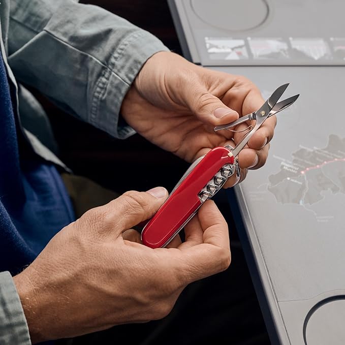 Victorinox Huntsman Swiss Army Knife Red Blister