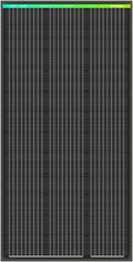 Newpowa PRO 100 Watt 12 Volt Monocrystalline 100W 12V Solar Panel 9 busbar PV Module High Efficiency Mono Module RV Marine Boat Off Grid