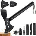Freelander Tactical Axe Sharp Tomahawk with Sheath Durable Survival Hatchet for Emergency Hiking and Camping for Men Women