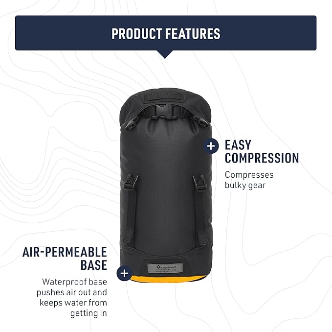 Sea to Summit eVac Heavy Duty Compression Dry Bag Waterproof Dry Storage 35 Liter