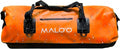 Malo’o Waterproof Dry Duffel Heavy-Duty Roll Top Waterproof Gear Bag with Shoulder Strap &amp Molle Loops Marine Duffel for Kayaking Boating Camping Beach &amp Travel Orange 100L