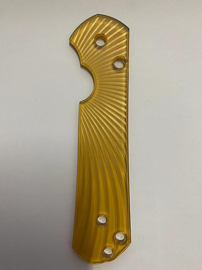 1PC Scales Handle Fits for Chris Reeve Large Sebenza 21 Knife Custom PEI Handle Patch Replacement
