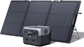 EF ECOFLOW River 2 Max Solar Generator 512Wh Long-Life LiFePO4 Portable Power Station&amp 160W Solar Panel for Home Backup Power Camping &amp RVs 100% Charged in 60m with 3000+ Cycles &amp Up to 1