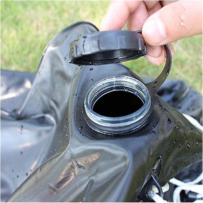 Portable 40L External Portable Heating Solar Shower Bag Water Bathroom Storage Bag for Hiking