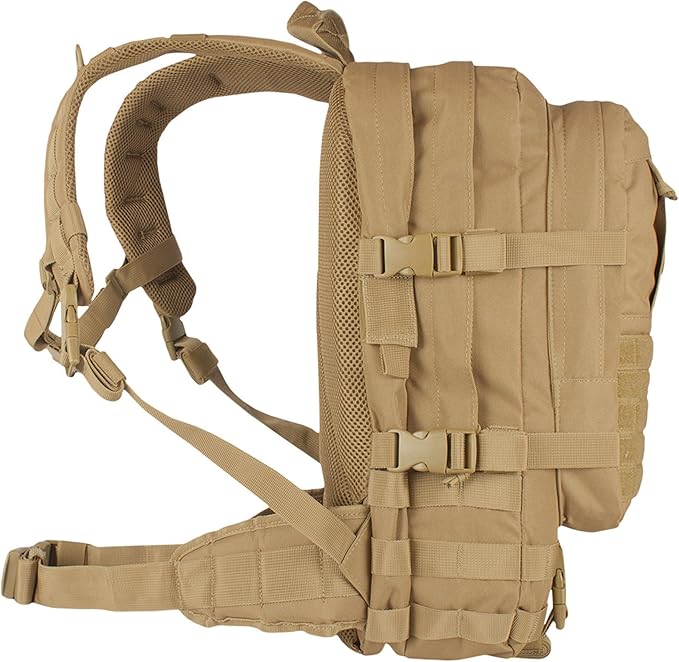 Fox Outdoor Products Cobra Gold Reconnaissance Pack - Tactical Spacious 30L Backpack w/Cinch Straps Hydration/Laptop Pocket