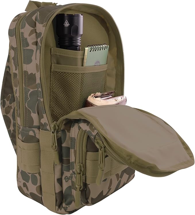Rothco Tactical Traveler Crossbody Bag – Rugged Outdoor Travel Backpack for EDC Gear
