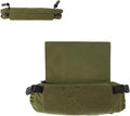 2 in 1 Tactical Hand Warmer Pouch Waist Bag Plate Carrier Vest Chest Rig Hook Loop Dangler in Buckle Strap EDC Fanny Pack Muff for Winter Outdoor Camping Hunting Football Fishing