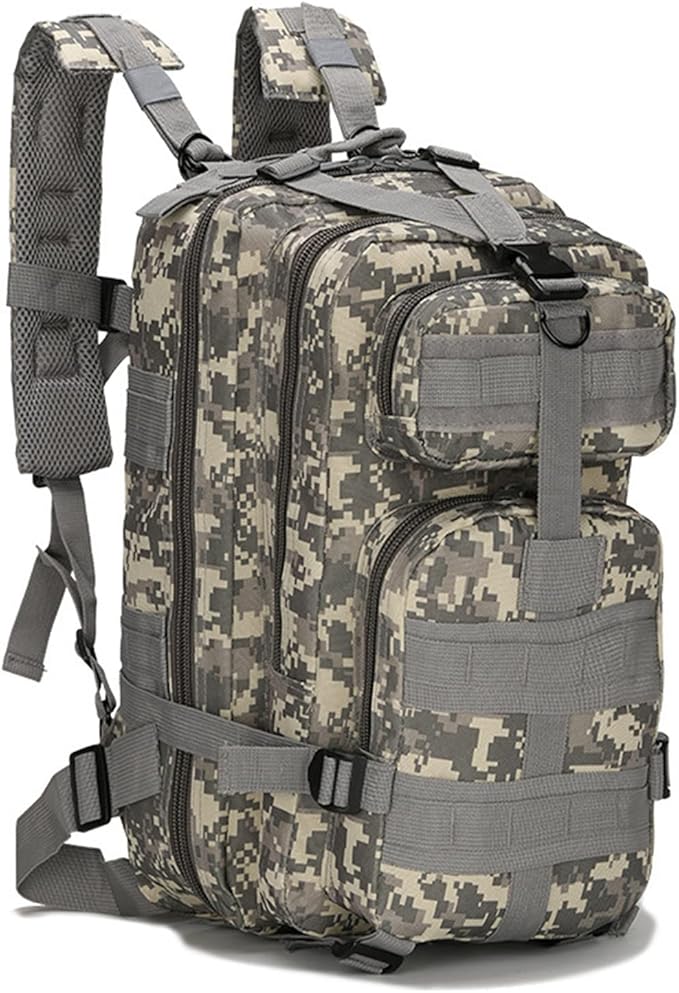 Tactical Backpack for Men 30L Small Outdoor Army Backpacks Military Rucksack Molle Bag for Sports Camping Hiking Trekking Fishing Hunting