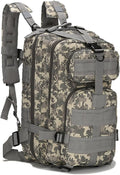 Tactical Backpack for Men 30L Small Outdoor Army Backpacks Military Rucksack Molle Bag for Sports Camping Hiking Trekking Fishing Hunting