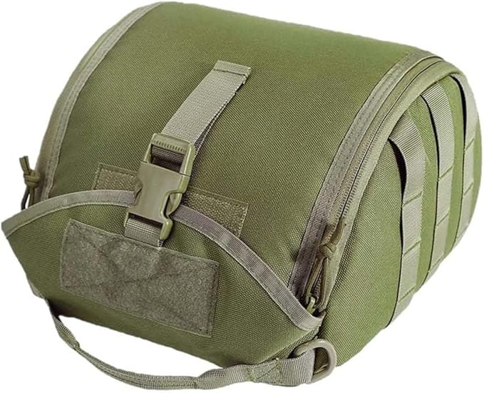 Tactical Helmet BagAirsoft MOLLE Clamshell Helmet Storage Pack Carrying Bag Case