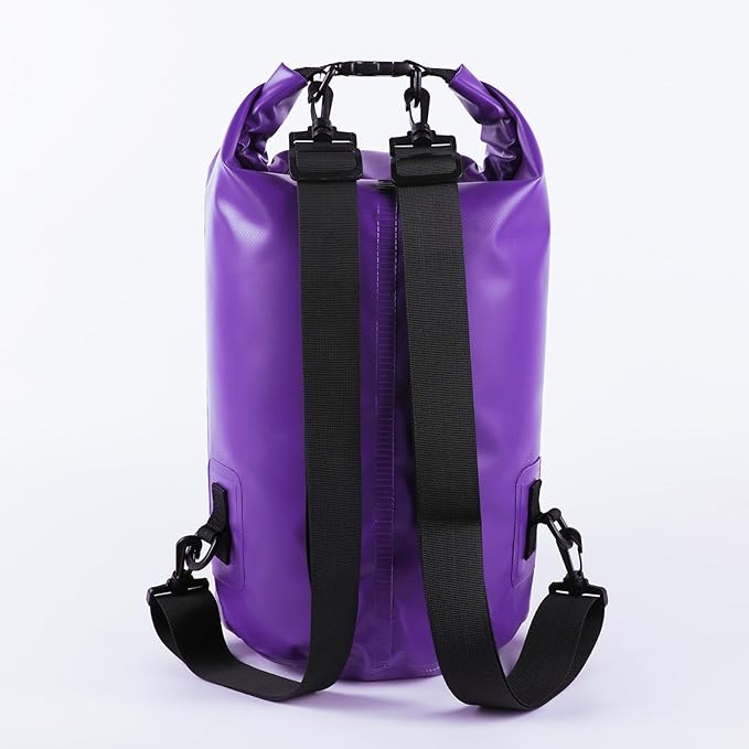 Adventure Dry Bag With Rope Closure Design Practical PVC Meshes Storage Outdoor Shoulder Bags For Sports Equipment Practical Dry With PVC Mesh Fabric
