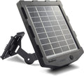 Trail Camera Solar Panel WingHome Solar Battery Charger Kit 12V/1A 6V/1.5A with Build-in 2000mAH Rechargeable Lithium Battery IP66 Waterproof Hunting Accessory