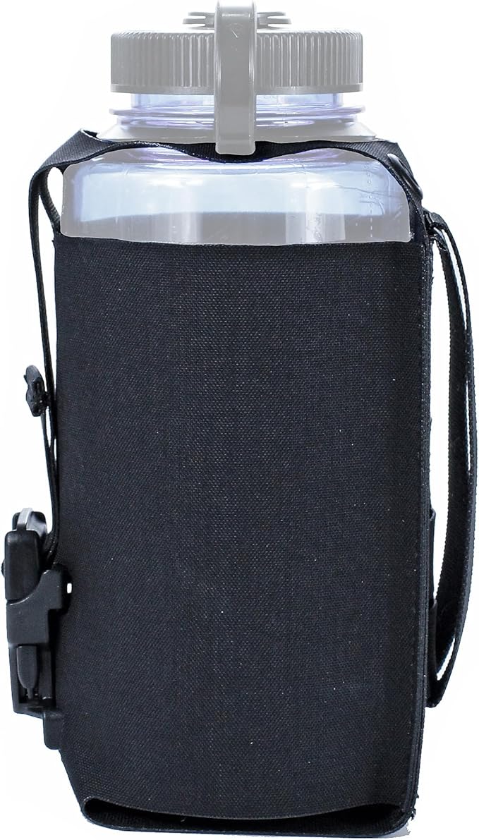 Water Bottle Holder MolleJX Tacfancier Tactical Water Bottle Pouch for Belt Backpack Chest Rig Canteen Pouch for 32oz Nalgene
