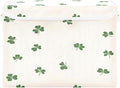 Small Clover Fabric Storage Bins with Lids and HandleFoldable Storage Bins with LidsCloset Organizers for Clothes Storage Room Organization Office Storage Chest Organizer