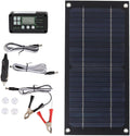 Ejoyous Solar Panel Kit 600W Solar Panel Charger Monocrystalline Silicon 100A Controller Solar Panel Kit with Extension Cable Battery Clip for RV Outdoor Camping