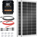 ECO-WORTHY 200 Watts 12 Volt/24 Volt Solar Panel Kit with 20A Bluetooth APP Monitoring MPPT Controller and High Efficiency Monocrystalline Solar Panel for HomeRVCamperand Other Off Grid Application