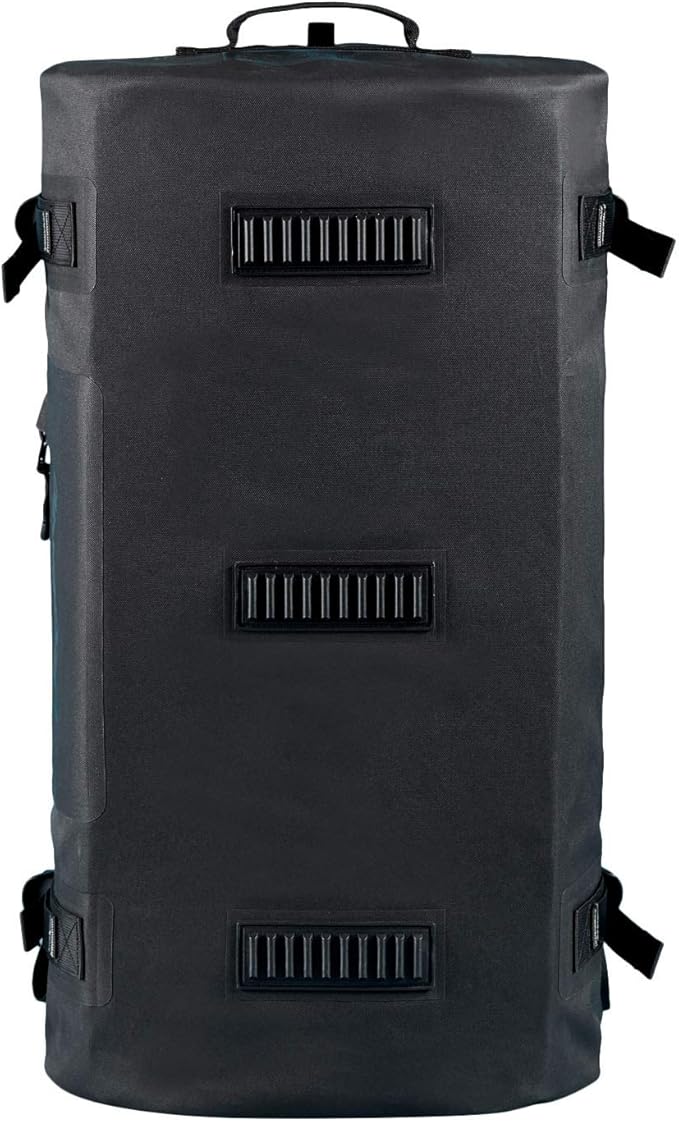LEGEND Arctic 50 Dry Waterproof Black Duffel Bag - Large 3000 cu in /50 Litre Capacity - TPU Design for Kayaking Boating Weekenders Hiking or Gym - Foldable for Travel - 50 L