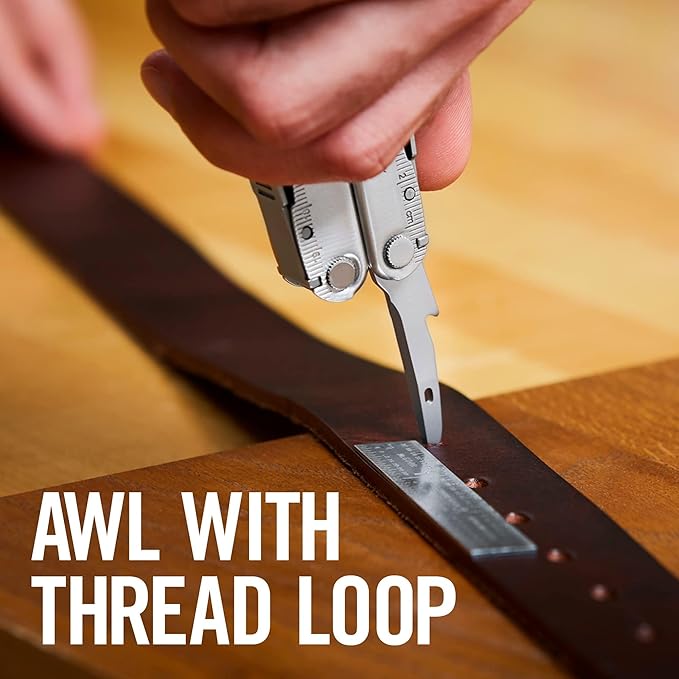 LEATHERMAN Rebar Multitool with Premium Replaceable Wire Cutters and Saw Coyote Tan