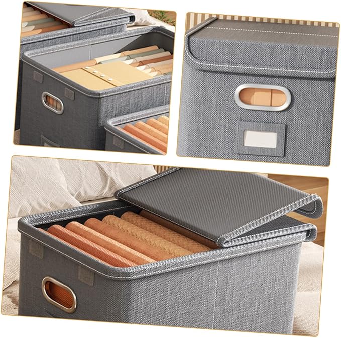 Storage Containers for Organizing Fabric Storage Bin under Bed Collapsible Bins