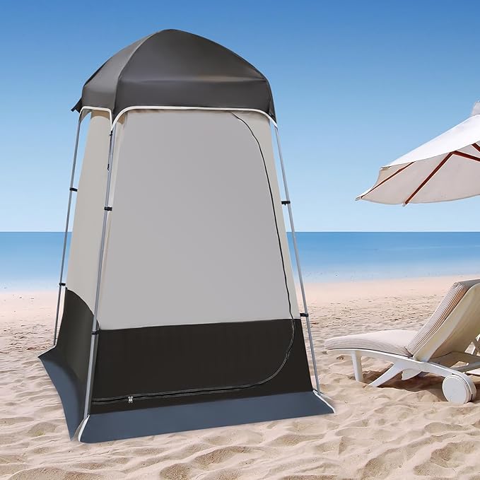 Portable Privacy Tent Outdoor Camping Shower Tent Outdoor Camping Privacy Shelter Portable Pop Up Shower Tents for Travel Beach Tailgate