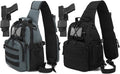 ATBP Small Tactical Holster Sling Backpack Accessories Shoulder Pouch Water Bottle &amp Radio Holder Crossbody Bag for Men
