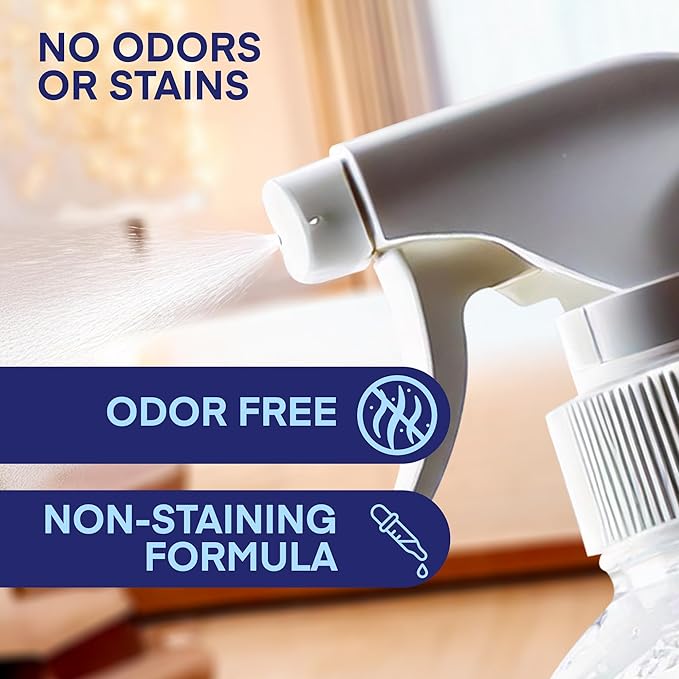 Steri-fab All-in-One Disinfectant &amp Insecticide Spray – Kills Bed Bugs Fleas Mites Roaches Viruses Fungi &amp Odors – Quick-Drying Non-Residual 1 Gallon Jug
