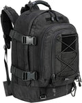 Compatible For 60L Men Tactical Backpack Climbing Bag Outdoor Waterproof Sports Travel Bags Camping Hunting Rucksack(Black)