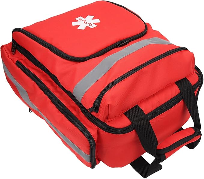 Firefighter EMT BackpackLarge Emergency Medical Bag for Responders Durable Rescue Pack for Travel Camping