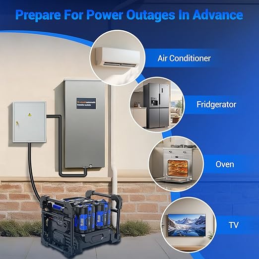 100 Amp Transfer Switch Replacement for Generac REXG16EZA3 16-Circuit 100 Amp Automatic Transfer Switch with NEMA 3R Protection Enclosure Suitable for Indoor and Outdoor Use