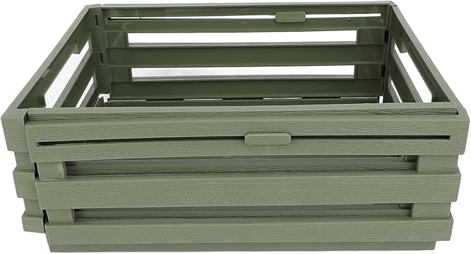 Retractable Storage Box PP Stackable Sundries Storage Bin Expandable Bin Pantry Organizer Container Box for Outdoor Camping Plant Snack Beverage Underwear Sock