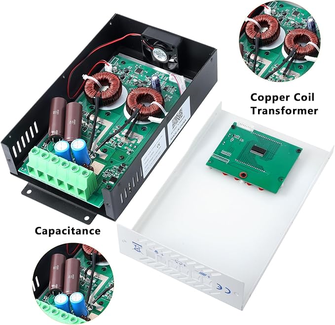 IPO 60A MPPT Solar Charge Controller 12V/24V/36V/48V Auto Identification Max 160V PV Input Intelligent Regulator with LCD Display Compatible with AGM Gel Flooded Lead-Acid and Lithium Batteries