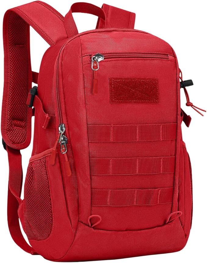 ArcEnCiel 10L/20L Mini X-Small Tactical Backpack MOLLE Daypack Gear Pack Camping Bag with Patch