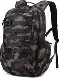 35L Tactical Backpack for Men MOLLE Military Bug Out Bag Waterproof Rucksack for Hiking with Hydration Port Balck CP