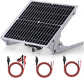SUNER POWER 20W 12V Solar Battery Charger Maintainer Built-in Smart MPPT Charge Controller Adjustable Mount Bracket Waterproof 20 Watt Solar Panel Kits for Car Automotive Boat Marine RV Trailer