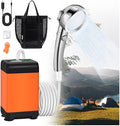 Camp Shower Pump 7800mAh Rechargeable Camping Shower Kit with Intelligent LED Display Camping Portable Shower for Outdoor Camping Travel Pet Bathing