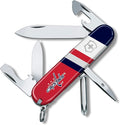 Victorinox Tinker Swiss Army Knife – Compact 12 Function Swiss Made Pocket Knife with Large Blade Small Blade and Bottle Opener – Washington Capitals