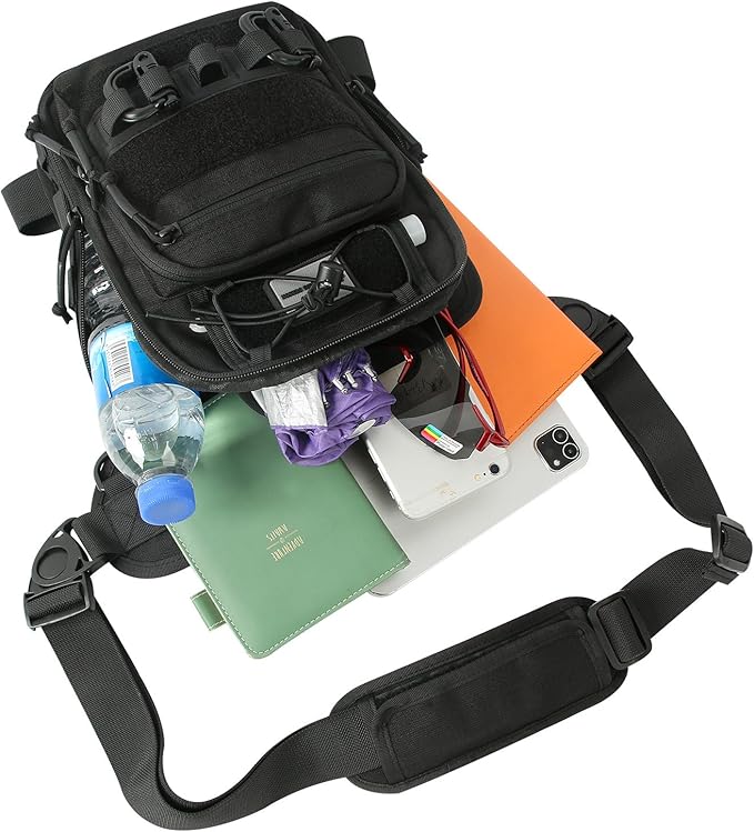 Tactical Dropper Leg Waist Pack Multi-Purpose Waterproof Outdoor Camping ECD Toolkit for Urban Commuting Camping and Fishing