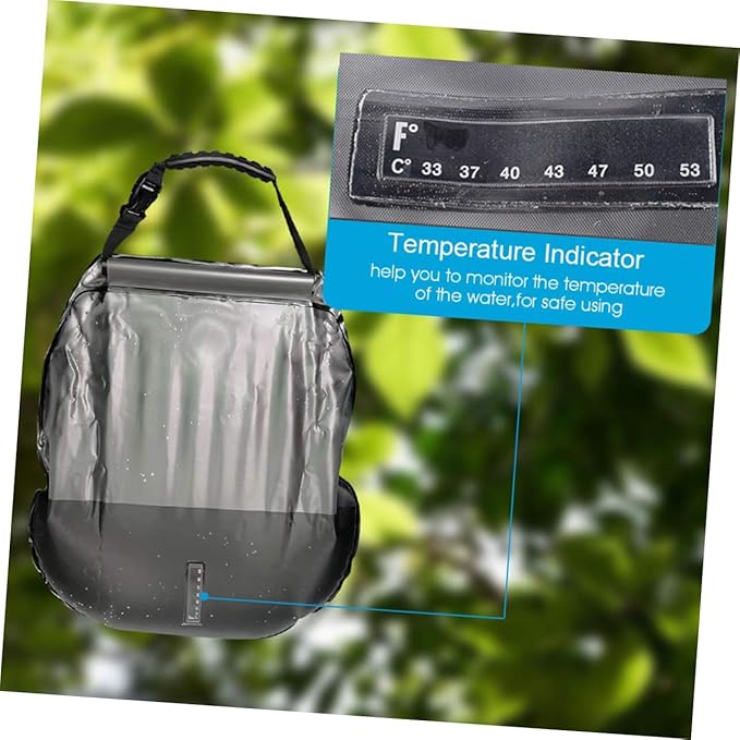 Solar Bag for Outdoor Activities 20l Camping Shower Storage Bag Portable Shower Bucket for Beach Hiking Travel